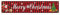 RAHYMA Christmas Garage Door Cover 8.2 x 1.6Ft Merry Christmas Holiday Backdrop Decoration Winter Buffalo Plaid Hanging Flags Garage Door Mural for Xmas Outdoor Yard Garden Home Decor/443 (Color : B)
