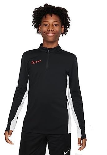 Nike Df Acd23 Drill Sweatshirt Black/White/Bright Crimson 122