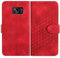 JayModCase Cover per Samsung Galaxy S7 Edge,Flip Custodia in Pelle PU con Kickstand Porta Carte Magnetica Chiusa Custodia per Galaxy S7 Edge (Rosso)