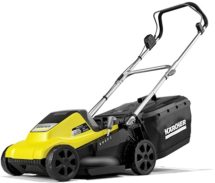 Kärcher Battery LMO 4-18 Dual, ideal for gazon maaien tot 450 m², maaibreedte: 37 cm, motor: 36 V, grass opvangbak: 40 l, te gebruiken met 2 Kärcher 18 V batteries, zonder batteries