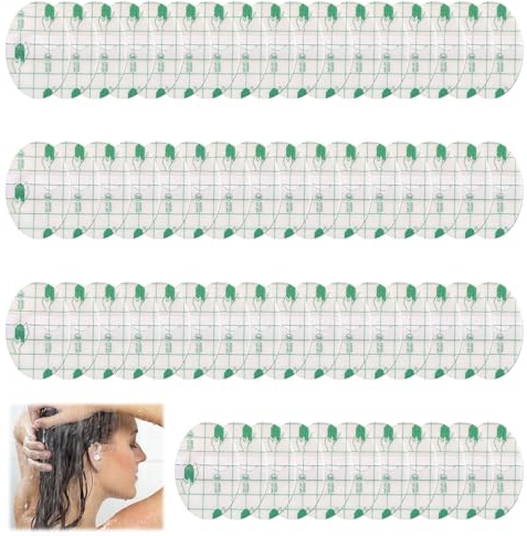 60PCS Autocollant Oreille Etanche, Protege Oreille Autocollant, Protection Étanche Oreille, Cache-Oreilles Transparents, Cache Oreilles Imperméable pour Teinture Capillaire, Douche, Baignade