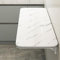 Klappbarer Wandschreibtisch, Wäsche-Klapptisch, wandmontierter Klapptisch für kleinen Raum, Wandmontage, Marmor-Muster, funktionaler Hängeschrank, Wandtisch für Küche, Büro, Zuhause, Küche (Größe: 80