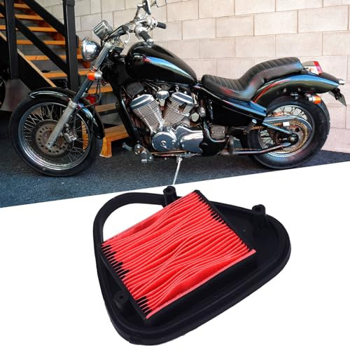 IUVWISN Filtro aria Shadow VT 600, in garza di cotone, ricambio per Cruiser STEED400 1995-1997 VLX400 95-97 VLS400 Shadow 400 STEED600 Shadow 600 VLX600