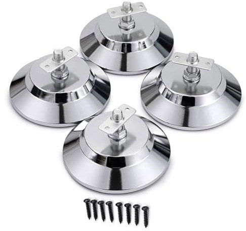 ohodhmnu Lot de 4 pieds de table de billard réglables pour table de ping-pong