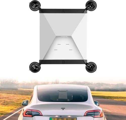 daboot Starlink Mini Mount - Soporte de coche con ventosa para Star Link, kit de montaje para ventanas de vehículos y techos corredizos, mini soporte de techo Starlink para coche, RV, barco, camión,