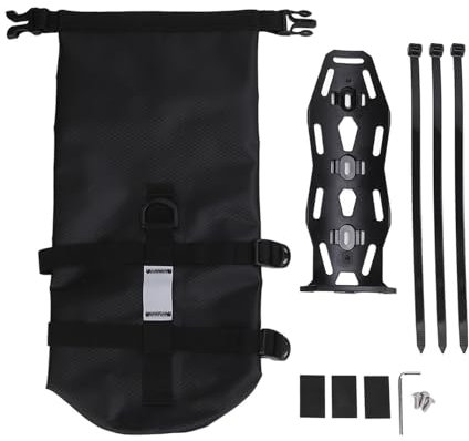 POENVFPO Sac de Fourche Avant de Cycle, Accessoires de Sac de Selle Avant de Vélo de Grande Capacité de 5 L