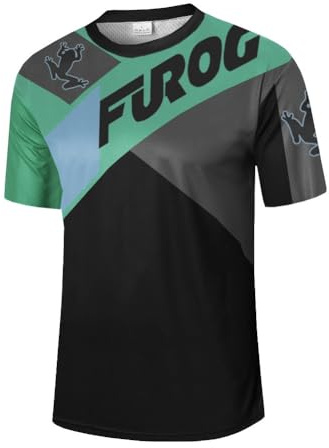 UGLY FROG XIN17 2024-2025 Sport Kurzarm Sommer Stil Cycling Jersey Herren Motocross/MTB/Mountain Bike Wear Downhill Rundhals Shirt