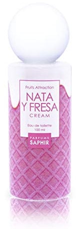 PARFUMS SAPHIR Fruit Attraction Eau de Parfum Vaporisateur pour Femme, Crète et Fraise, 100 ml