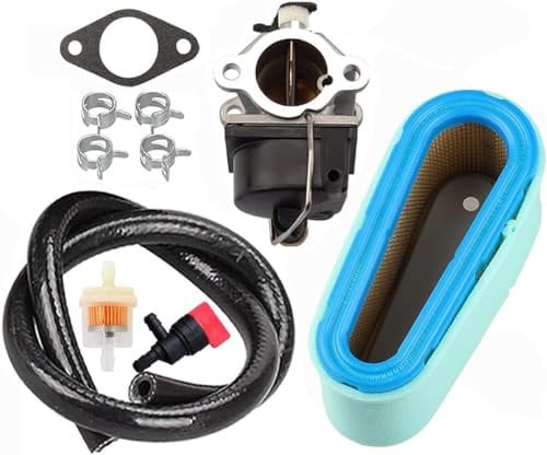 Hippotech 640065A 640065 Vergaser mit 36356 36357 Luftfilter für Tecumseh 640065A 640065 OHV125 OHV130 OVH135 OHV110 OHV115 OHV120 OV358EA Rasenmäher