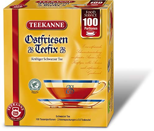 Teekanne Schwarztee Ostfriesen Teefix, 100 Beutel à 1,5 g, 169 cm x 190 cm x 65 cm