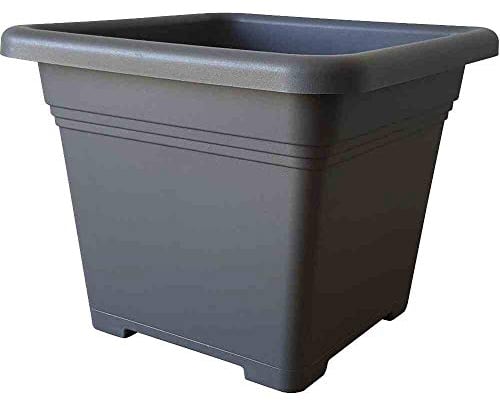 Siena Garden Topf Quadro anthrazit 40 cm