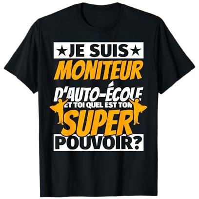 Moniteur d'auto-école Cadeaux drôles T-Shirt