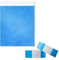 100 Stück Einlassbänder, Wasserfeste, Partybänder, Eintrittsbänder zur Kontrolle und Sicherheit bei Veranstaltungen und Events 19 x 255mm (Blau)