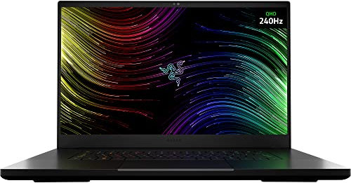 Razer Ordinateur Portable Blade 17,3'' - Ecran QHD 240 - Intel I7 12800 H RTX 3060 TDP 130 W - 16 GB DDR5 4800 MHz - 1 TB NVME PCIE 4.0 - Clavier azerty RGB à la Touche - Windows 11