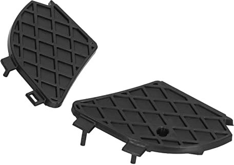 Unterer Grill für Frontstoßstange, 1 Paar Hochfeste ABS-Front-Nebelscheinwerfer-Grillabdeckung 2108850153 Ersatz für E-Klasse W210