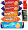 Mixed Assortment of McVitie's Classic Variety Biscuits & Zamfoods Tea, Nutrition Info Pack, Digestives Rich Tea Ginger Nuts Hobnobs Cookies, Perfect for Sharing with fmaily & Gifting on Christmas