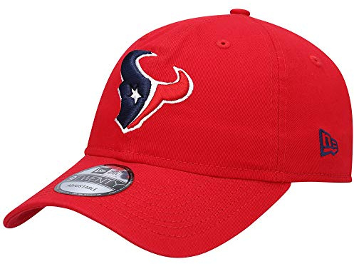New Era NFL Core Classic 9TWENTY verstellbare Mütze, Einheitsgröße, Houston Texans Rot, Einheitsgr��e