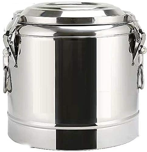 ANSNOW Contenedor Termo de 10L/20L/30L, Barril de Té con Leche de Acero Inoxidable con Aislamiento Frío Y Caliente de 20 Horas para Agua Caliente/Jugo/Té con Leche/Leche/-/20L