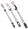 3Pcs Paint Brushes Decorating,Round Small Paint Brush for Wall Corner/Ceilings/Masonry Angled/Wallpaper of Painting,Painters Paintbrushes,Fine Trim Tools,Professional Furniture Turps Paintbrush Kit