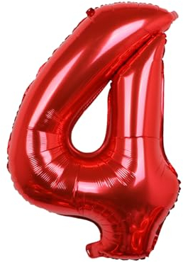 Oirigaga Geburtstagsdeko Luftballons Set, Geburtstag Ballons für 4 Jahre Jungen, Kindergeburtstag Party Deko Helium Balloons, Cartoon Anime Spidey Folienballons mit Happy Birthday Banner für Kinder
