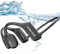 fojep Bone Conduction Headphones Bluetooth, Swimming Headphones, IP68 Waterproof Headphones, Open Ear Headphones Wireless, Sports Headphones with Built-in Mic, 16G Memory for Running, Cycling, Workout