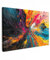MuchoWow© Wandbilder Groß 120x80 cm XXL Wohnzimmer Wanddeko Schlafzimmer Zimmerdeko Wandgemälde Zimmer Deko auf Wand Dekoration Wall Art Bunt - Farben - Farbe - Muster