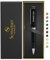 Scriveiner Personalisierte Schwarz Rollerball EDC Pen, Atemberaubender Taschenfüller mit Chrom-Finish, Bestes graviertes Rollerball-Geschenkset für Männer und Frauen, individuelle Namensgravur