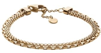 SKAGEN - Bracelet multirang Merete en acier inoxydable doré, pour femme, SKJ1861710