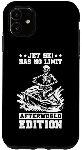 Hülle für iPhone 11 Jet Ski Skelett Jetski - Motorschlitten Jet Ski