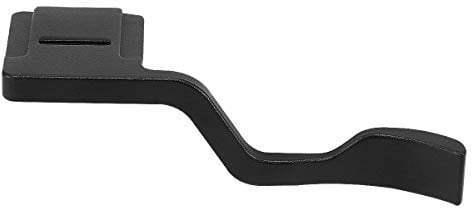 Haoge Metal Thumbs Up Grip for Fujifilm X-T50 X-T30II XT30 XT20 XT10 Camera, Fuji XT50 XT30ii Hot Shoe Mount Thumb Support Enhanced Grip