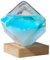 Meteorologisches Sturmglas Prediktor - Christlicher Wasserwürfel Flüssiges Barometer, Meteorologische Vorhersage Glas | Schreibtischdekoration, Home Decorative Ornament Für Tischdekoration