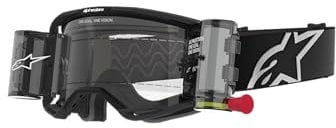 Alpinestars Vision 8 Corp Black Clear Roll-Off Goggle Crossbrille MX Brille