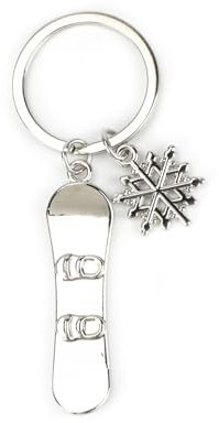 Schlüsselanhänger Für Frauen Aus Edelstahl, Winter Ski-Sport Für Freundinnen, Geschenke Für Geburtstage, Kleine Aufmerksamkeiten Für Die Guter Freundin Und Geschenke Für Schwestern, Frauen Geschenke