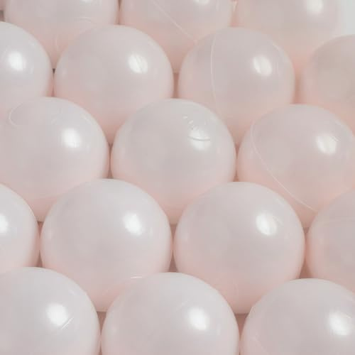 MISIOO Bälle für Bällebad - Bällebad Bälle - Bälle Ø 6 cm - Plastikbälle hergestellt aus 100% LDPE - Spielzeug Baby
