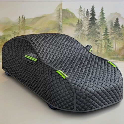 Bâche Anti-grêle Épaissie pour Tesla Model Y - Protection Extérieure Imperméable UV Résistante - Taille sur Mesure - 4 Saisons Contre Grêle, Neige et Gel