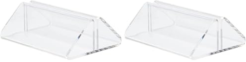 Olympia Tent Holder Acrylic Clear (Pack of 2)