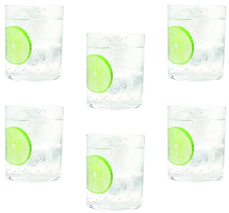 Tognana Lyra, set 6 bicchieri 420 cc, vetro, trasparente