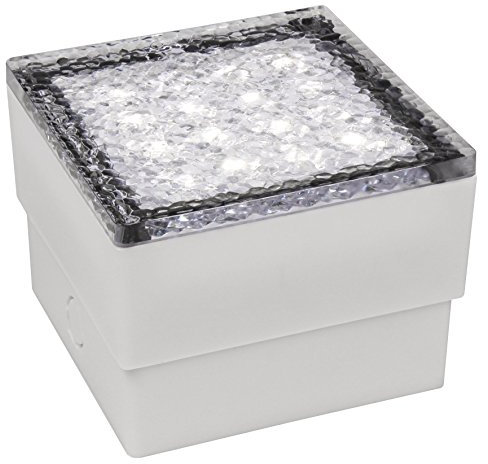 McShine - LED Bodenleuchte | Pflasterstein | 10x10x7cm, 80 lm, IP65, 230V, 3000K