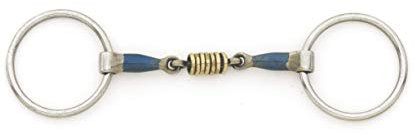 ERS Centaur Ring aus Stahl, doppelt verbunden, lose Scheibe, Blau