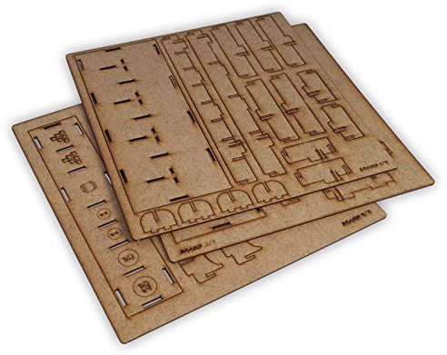 docsmagic.de Organizer Insert for Brass: Birmingham Box - Einsatz