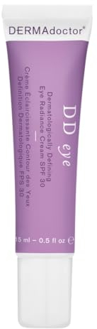 DERMAdoctor DD Crema Reparadora Contorno de Ojos Antiojeras SPF 30, 0.5 oz