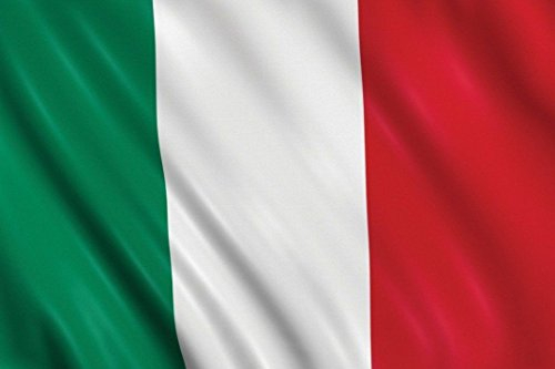 Bandiera Italia Tricolore cm. 90 x 150 Italiana Flag Italy Europei Calcio - Tifoseria Calcio