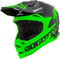 Bogotto V321 Soulcatcher Motocross Helm, grün/schwarz, M