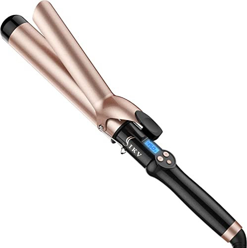 38mm Extra Long Barrel Curling Iron, 1.5 Inch Large Barrel for Long Hair Ceramic Tourmaline