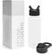 Simple Modern Trinkflasche mit Strohhalm und Chug-Deckel | Wasserflasche Edelstahl Isolierte für den Sport Fitnessstudio | Summit | 950ml | Winter White