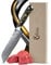 Calisso Santoku 67 Lagen Damaststahl - Damastmesser, Küchenmesser, japanisches Messer, Kochmesser, Chefmesser