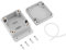 Joyzan Electrical Junction Box, IP65 Waterproof Enclosure Electronic Boxes ABS Plastic Project Box Universal Instrument Case Outdoor Cable Terminals Conduit Fittings Outlet Accessories External Use