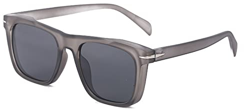 SHEEN KELLY Vintage rechteckige Sonnenbrille für Männer Retro getönte Linsenbrillen Sport fahren Fahrradfischerei Picknick Golf Brille