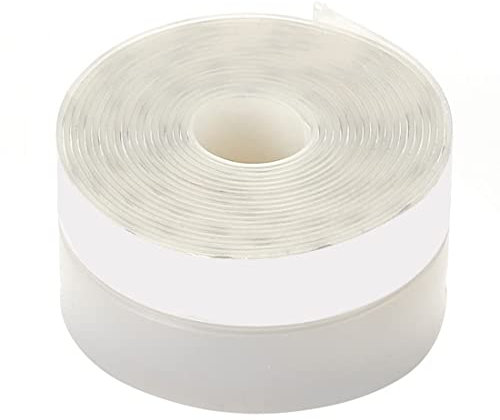 Bande d'Etanchéité en Silicone Transparent Bande d'étanchéité Auto-adhésive Porte Bas Joint Strip Porte Coupe-Bise joint de fond de porte Imperméable Coupe-vent Anti-poussière No.29