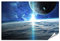 islandburner XXL Bild Poster Universum Planeten Sterne Und Galaxien Im Weltraum Kinder/Jugendzimmer Premium Bilder Fotodruck